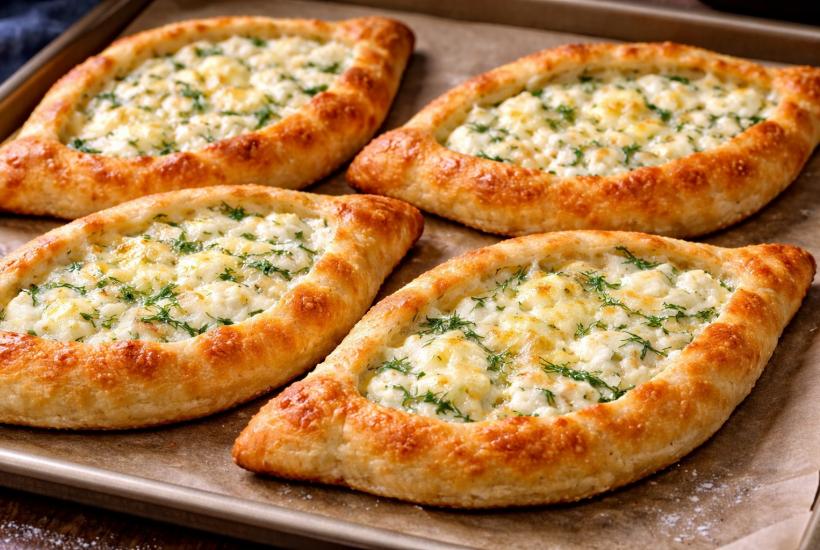 Хачапури по-грузински: идеальное тесто и сочная начинка