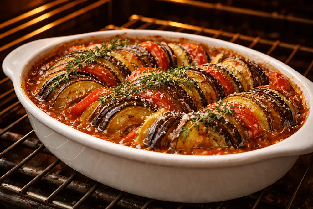 Рататуй: идеальный овощной тушеный пирог