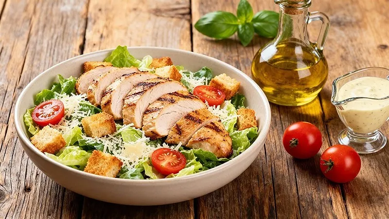 Цезарь с курицей: домашний рецепт без компромиссов