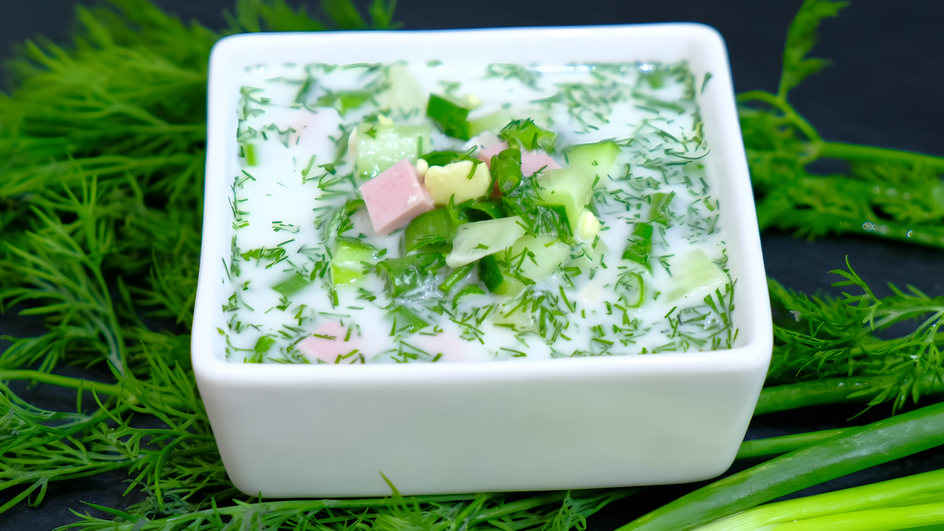 Окрошка на квасе: классический рецепт с пояснениями